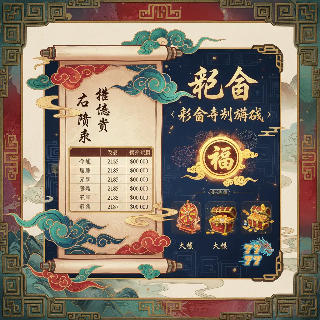 老虎機賠率表 - 彩金特別遊戲