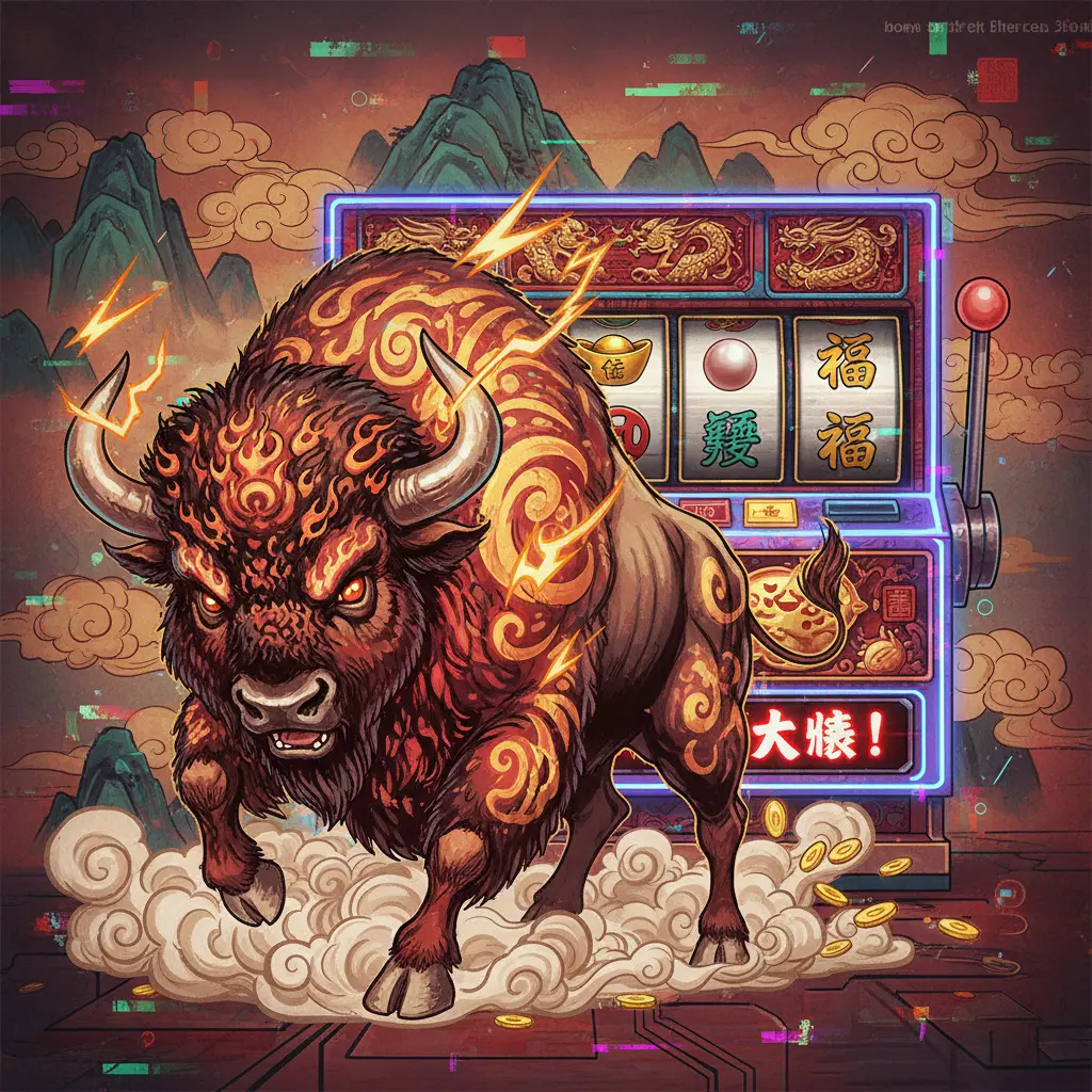 吃角子老虎機 - 瘋狂野牛