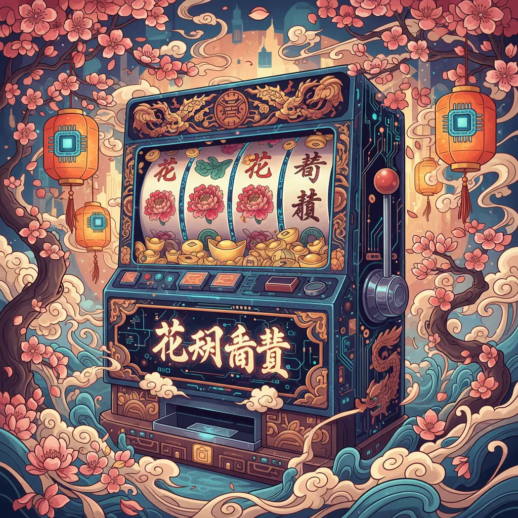 吃角子老虎機 - 花開富貴