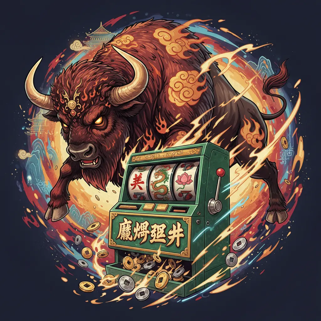 角子老虎機 - 瘋狂野牛