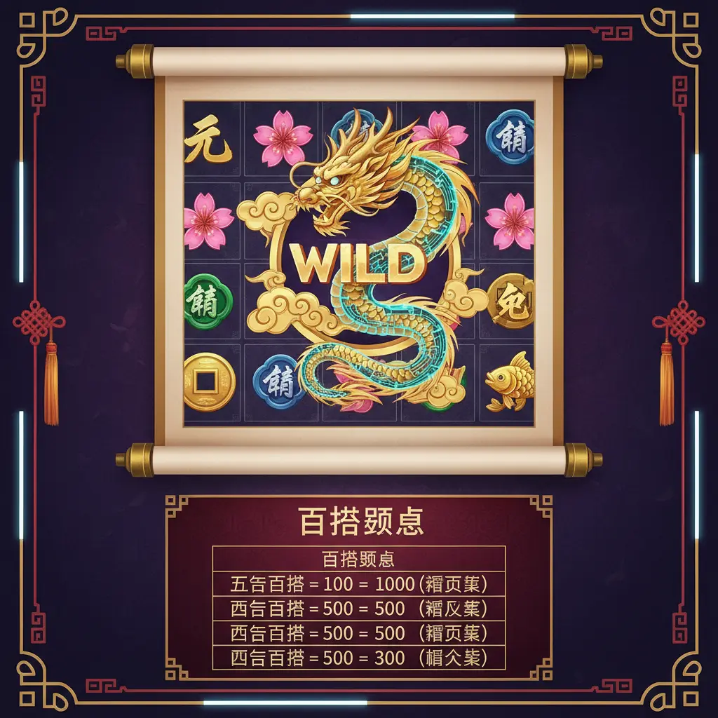 老虎機賠率表 - 百搭圖標