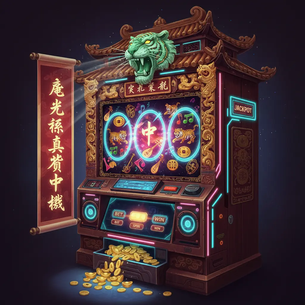 拉霸機 - 聲光音樂老虎中獎機