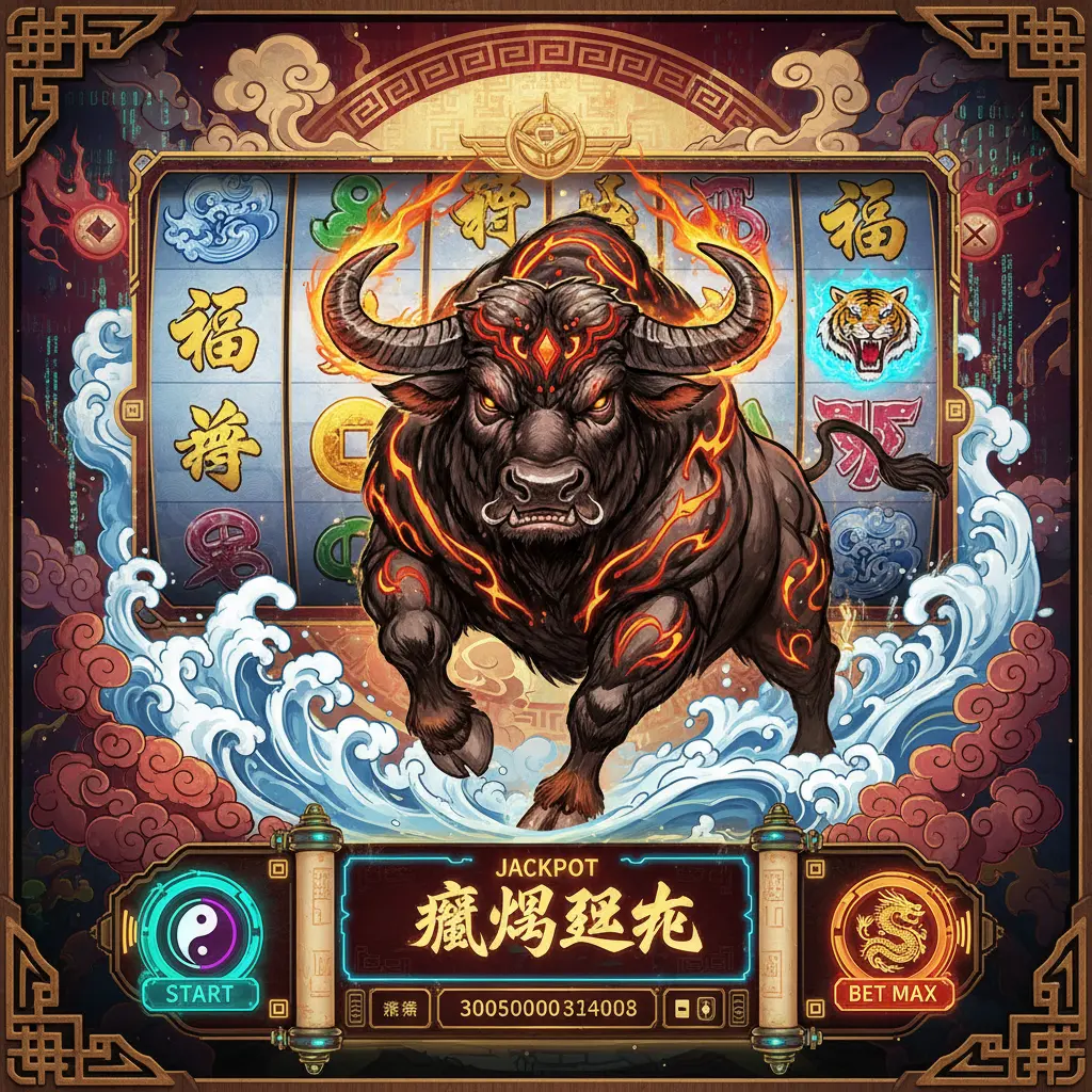 老虎機原理 - 瘋狂野牛