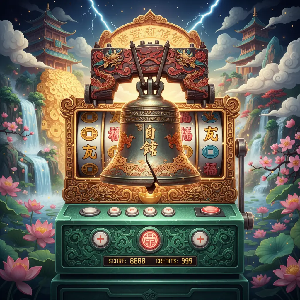 老虎機遊戲3D - 自由鐘