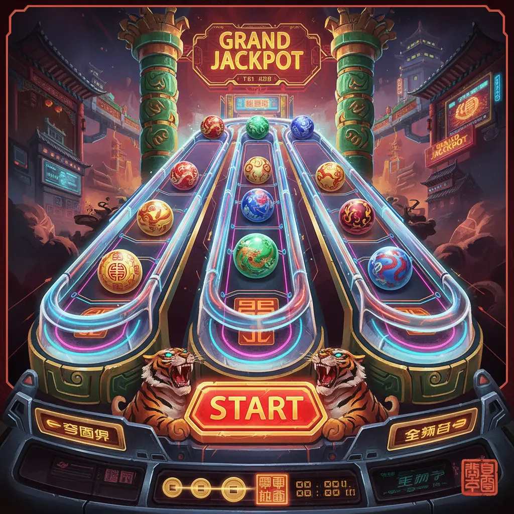 老虎機遊戲玩法 - 彈珠賽車