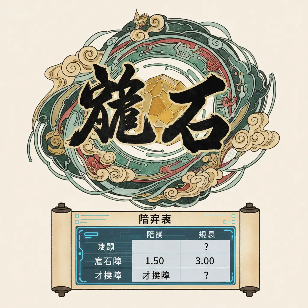 賠率表 - 榮石