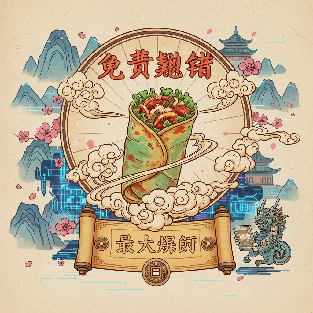 最大獎勵 - 免費捲餅