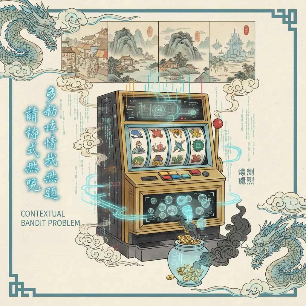 contextual bandit - 多動作情境式拉霸問題